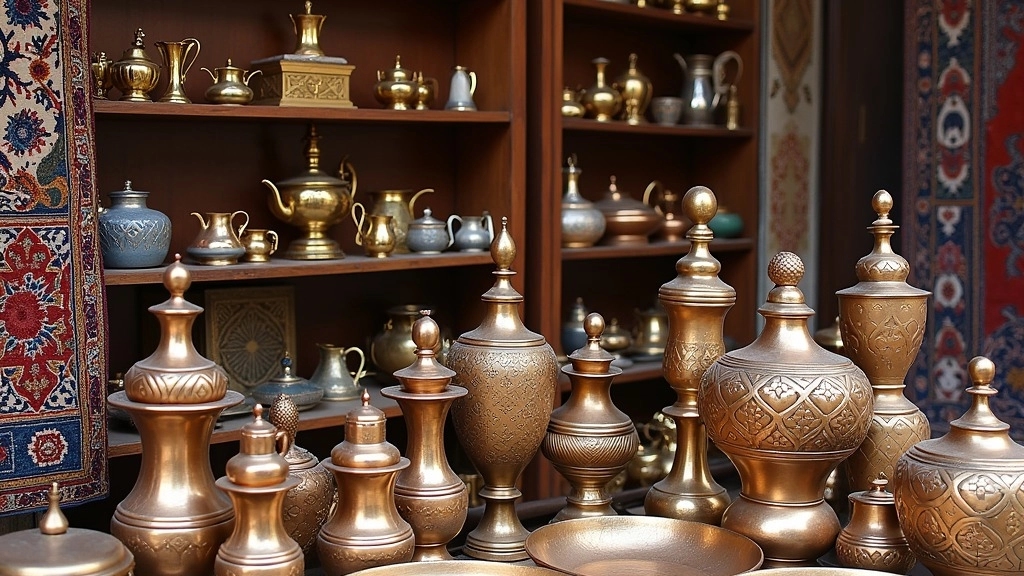 فروش انواع صنایع دستی مسی و برنجی در اصفهان