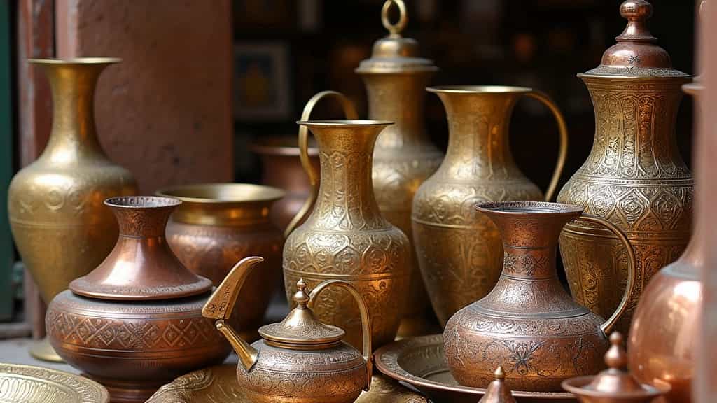 سوغات مسی و برنجی در اصفهان